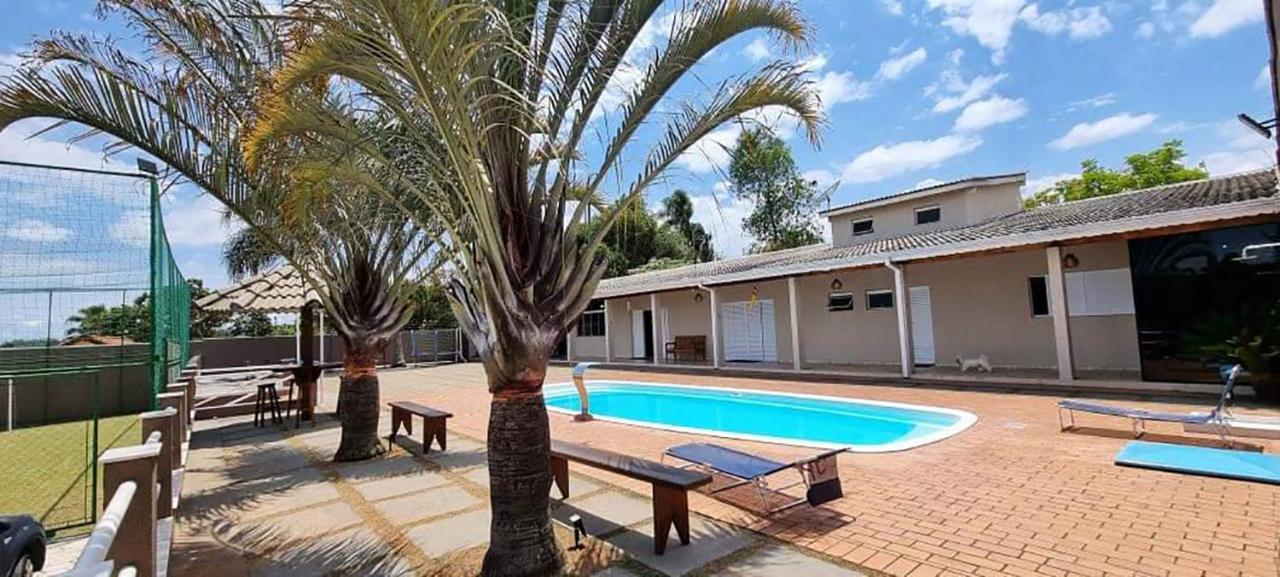 Villa Chacara Com Piscina E Muito Lazer Em Jarinu Sp Esterno foto